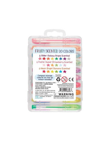 132-137,Pixuri cu gel parfumate Mini Doddlers, set de 20