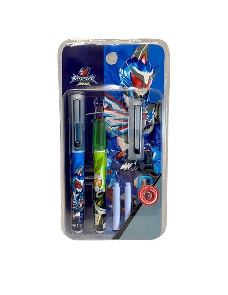 EAN-7238+8101,Set stilouri cu cerneala termosensibila + Rezerve, Albastru