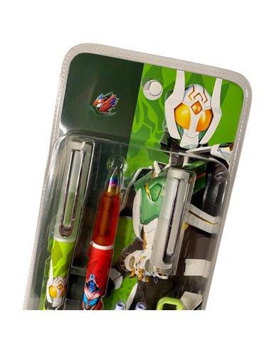 EAN-7221+8101,Set stilouri cu cerneala termosensibila + Rezerve, Verde