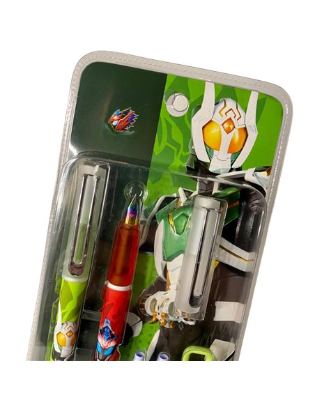 EAN-7221+8101,Set stilouri cu cerneala termosensibila + Rezerve, Verde