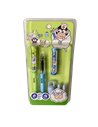 EAN-7276+8101,Set stilouri cu cerneala termosensibila + Rezerve, Sheep world, Verde