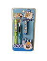 EAN-7252+8101,Set stilouri cu cerneala termosensibila + Rezerve, Sheep world, Albastru