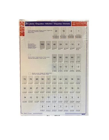 OP-401210297,Etichete autoadezive OPTIMA 1/A4, 210x297mm, 100 coli/top OP-401210297,Etichete autoadezive OPTIMA 1/A4, 210x297mm, 100 coli/top
