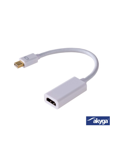 AK-AD-38,Adaptor mini Displayport la HDMI 4K, AK-AD-38, Akyga