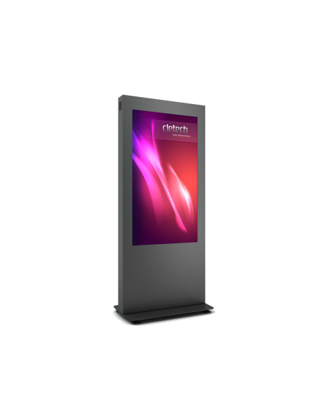 KIOSK-TOT-55-B01V55N-BBB,Totem de interior B01, B01V55N-BBB, pentru display 55'', inaltime 198 cm, greutate 68 kg, dimensiune 86