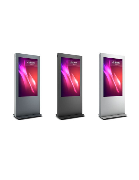 KIOSK-TOT-55-B01V55N-BBB,Totem de interior B01, B01V55N-BBB, pentru display 55'', inaltime 198 cm, greutate 68 kg, dimensiune 86