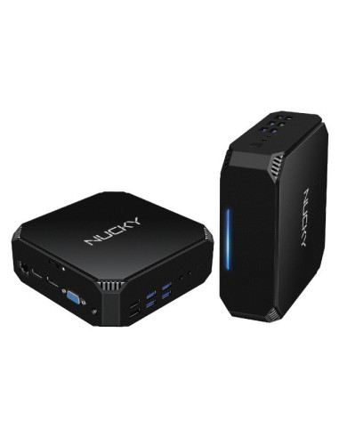 NY-0270,Mini Pc Yashi Nucky2 NY-0270, Intel Quad Core N4120 pana la 2.6GHz, 8GB RAM, SSD eMMC 128GB, Windows 10 Pro
