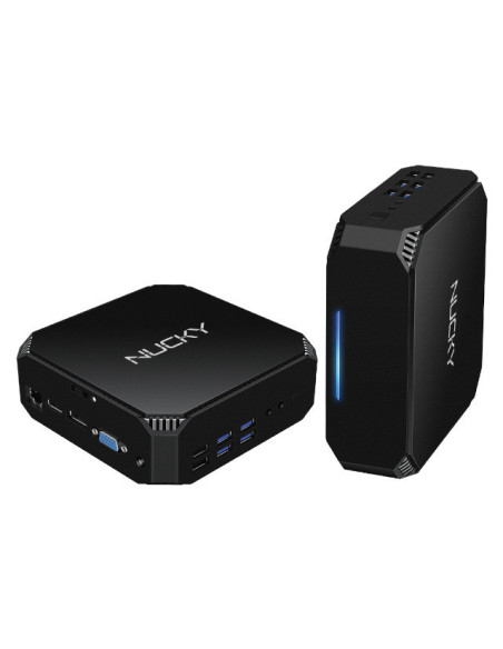 NY-0270,Mini Pc Yashi Nucky2 NY-0270, Intel Quad Core N4120 pana la 2.6GHz, 8GB RAM, SSD eMMC 128GB, Windows 10 Pro