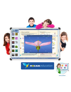 Moza-ED-mkt1,Software Mozaik Teacher, lectii interactive in timp real, licenta 1 / 1an