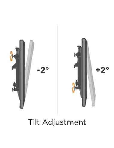 BM-LVS02-446FW,Stand TV mobil pentru 4 ecrane, Blackmount BM-LVS02-446FW, diagonale 45"-55", max.50 kg / ecran