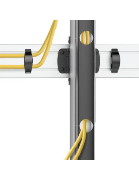 BM-LVS02-446FW,Stand TV mobil pentru 4 ecrane, Blackmount BM-LVS02-446FW, diagonale 45"-55", max.50 kg / ecran