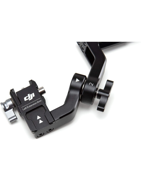 CP.RN.00000096.01,Maner dublu Twist Grip DJI Ronin S2/SC2Brat exten stg+dr, 2xmaner NATO elib. rapida