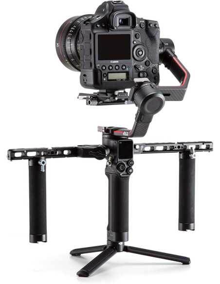 CP.RN.00000096.01,Maner dublu Twist Grip DJI Ronin S2/SC2Brat exten stg+dr, 2xmaner NATO elib. rapida