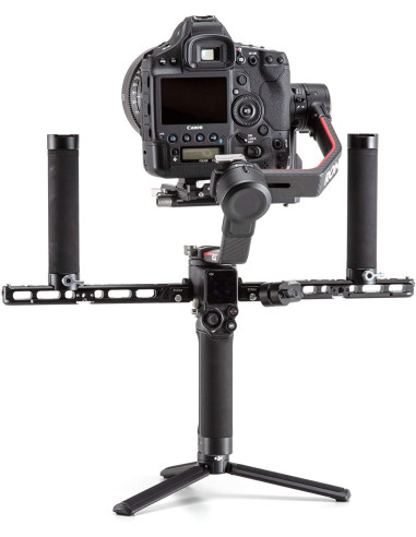 CP.RN.00000096.01,Maner dublu Twist Grip DJI Ronin S2/SC2Brat exten stg+dr, 2xmaner NATO elib. rapida
