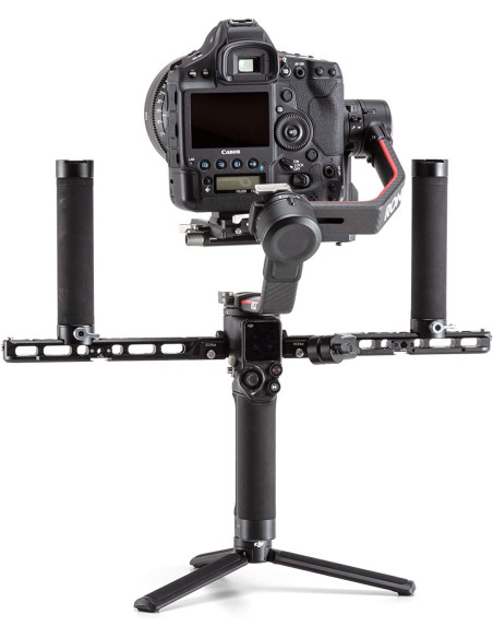CP.RN.00000096.01,Maner dublu Twist Grip DJI Ronin S2/SC2Brat exten stg+dr, 2xmaner NATO elib. rapida