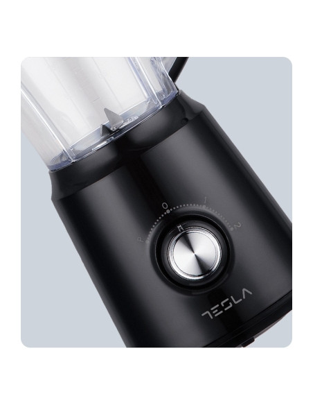BL202B,Blender Tesla BL202B, 500W, 1,5L, 2 viteze + functie Pulse, Negru