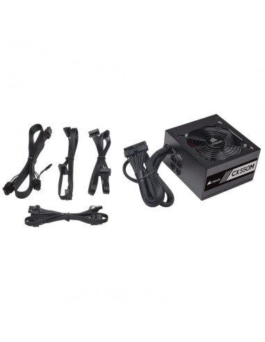 Sursa Corsair CX-M Series CX550M, semi-modulara, 80 Plus