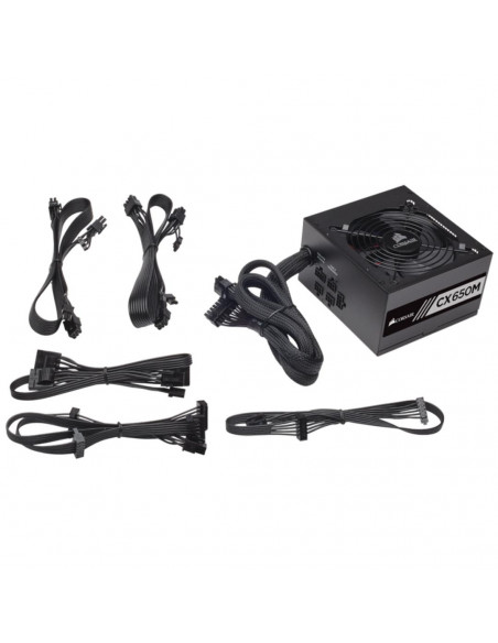 Sursa Corsair CX-M Series CX650M, semi-modulara, 80 Plus