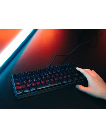 TASTATURA GAMING SUREFIRE KINGPIN X1 RGB BLACK "48701" (include