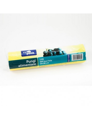 Pungi alimentare 3 kg, 500 buc/set,B171213115