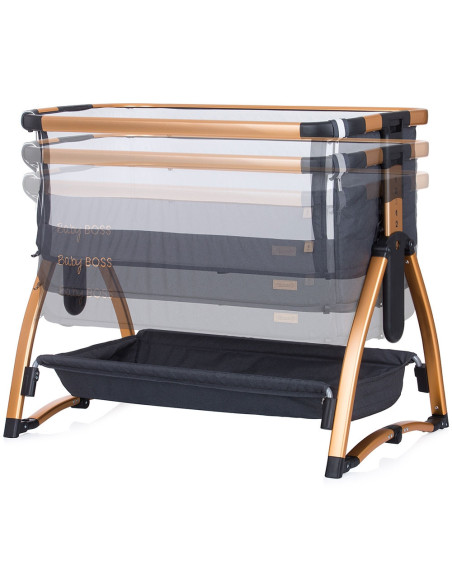 KOSBB02202RA,Patut Co-Sleeper Chipolino Baby Boss raven