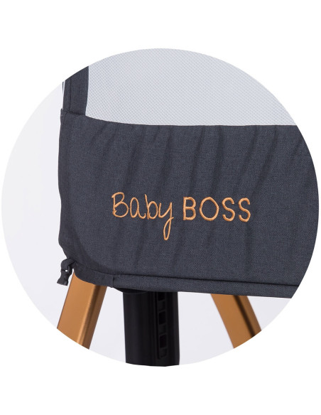 KOSBB02202RA,Patut Co-Sleeper Chipolino Baby Boss raven