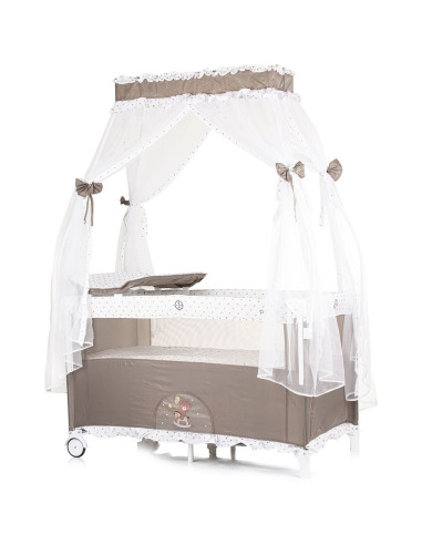 KOSIPA232BB,Patut pliabil Chipolino Palace Bear beige
