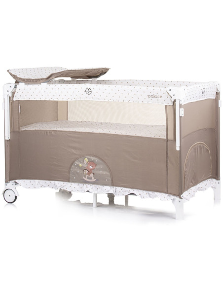 KOSIPA232BB,Patut pliabil Chipolino Palace Bear beige