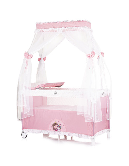 KOSIPA233PP,Patut pliabil Chipolino Palace Princess pink