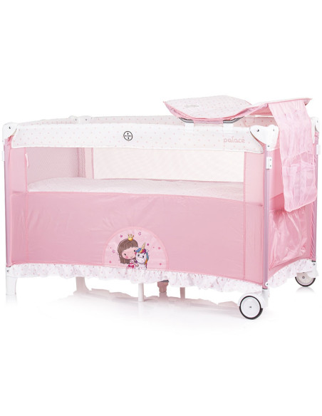 KOSIPA233PP,Patut pliabil Chipolino Palace Princess pink