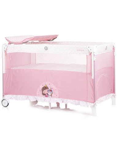 KOSIPA233PP,Patut pliabil Chipolino Palace Princess pink