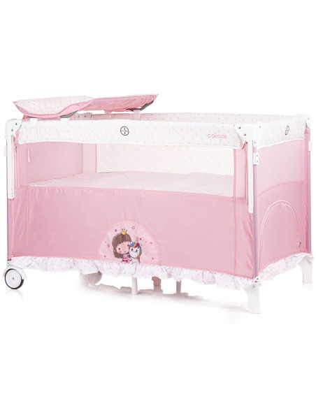 KOSIPA233PP,Patut pliabil Chipolino Palace Princess pink