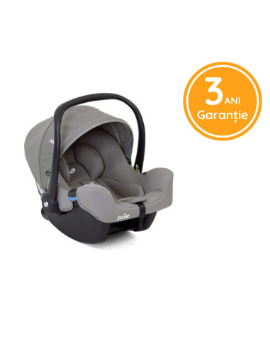 BB-C1817AAGFL000,Joie - Scoica auto i-Snug 2, cu tetiera reglabila, 40-75 cm, Gray Flannel, testata ADAC si certificata R129