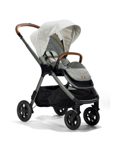 BB-C1817AAGFL000trio,Joie - Carucior pentru copii multifunctional 3 in 1 Finiti Signature Oyster/Gray Flannel (Carucior Finiti O