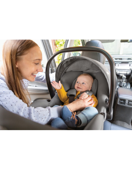 BB-C1817AAGFL000trio,Joie - Carucior pentru copii multifunctional 3 in 1 Finiti Signature Oyster/Gray Flannel (Carucior Finiti O