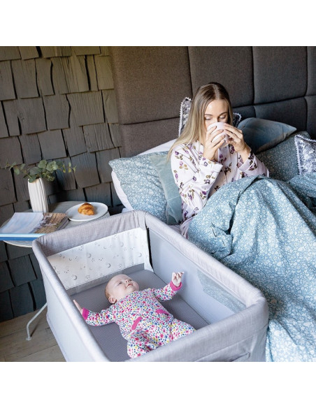 BB-P1814AASHA000,Joie - Patut Pliant 2 in 1 Roomie Glide Shale