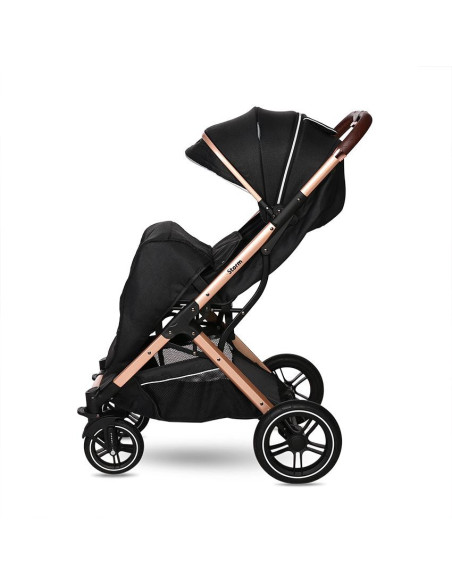 10021692384,Carucior pentru nou-nascut Storm, pana la 22 kg, cadru aluminiu, Luxe Black 10021692384,Carucior pentru nou-nascut Storm, pana la 22 kg, cadru aluminiu, Luxe Black