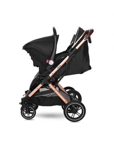 10021692384,Carucior pentru nou-nascut Storm, pana la 22 kg, cadru aluminiu, Luxe Black 10021692384,Carucior pentru nou-nascut Storm, pana la 22 kg, cadru aluminiu, Luxe Black