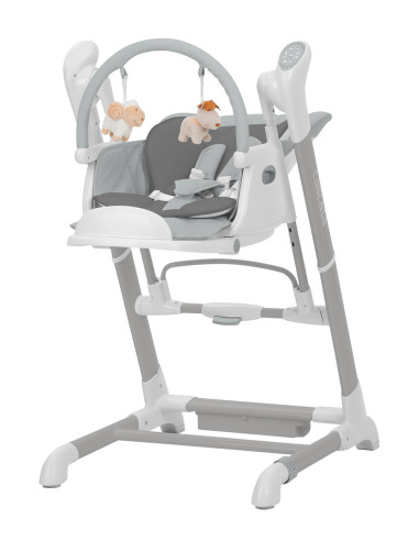 CRL-10303/366,Scaun de masa si leagan electric controlabil prin aplicatie pe mobil Carrello CASCATA (CRL-10303/1) Ash Grey