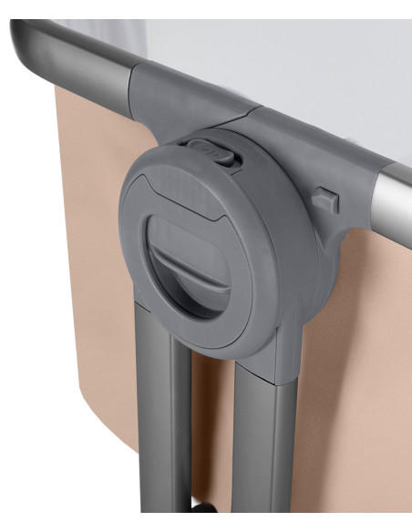 CRL-15501/301,Patut co-sleeping pliabil si reglabil pe inaltime Carrello ARIA (15501) Sand Beige