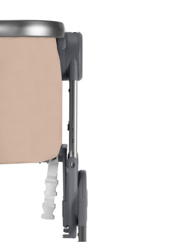 CRL-15501/301,Patut co-sleeping pliabil si reglabil pe inaltime Carrello ARIA (15501) Sand Beige