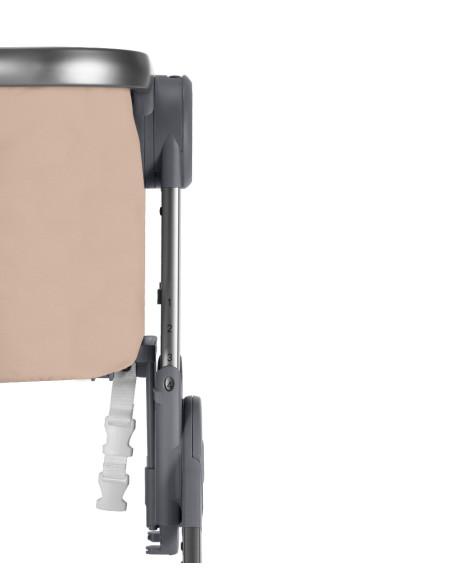 CRL-15501/301,Patut co-sleeping pliabil si reglabil pe inaltime Carrello ARIA (15501) Sand Beige
