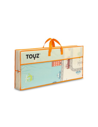 TOYZ-1115,Salteluta multifunctionala din spuma XPE 200x180x1 cm Masinute