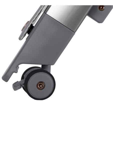 CRL-15501/300,Patut co-sleeping pliabil si reglabil pe inaltime Carrello ARIA (15501) Cloud Grey