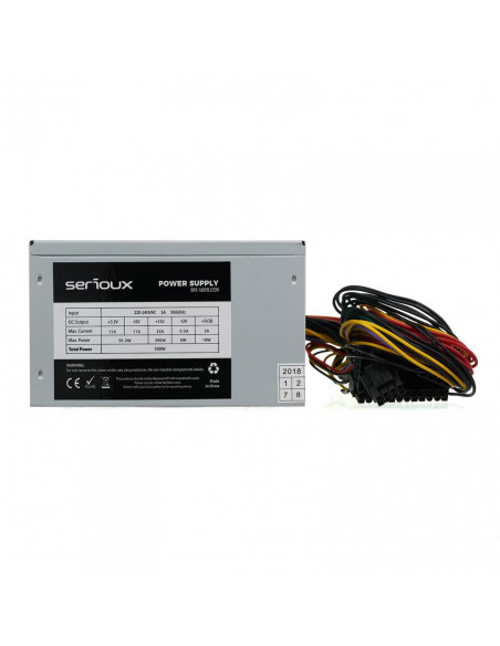 Sursa Serioux Energy, Ventilator 12cm, Protecții: