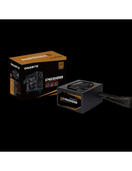 Sursa Gigabyte GP-650B, 80 Plus Bronze, Eff. 89%, 650W,GP-P650B