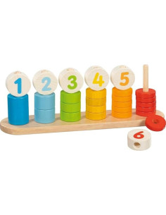 GOKI58449,Joc educativ de numarat si sortat Faces 2