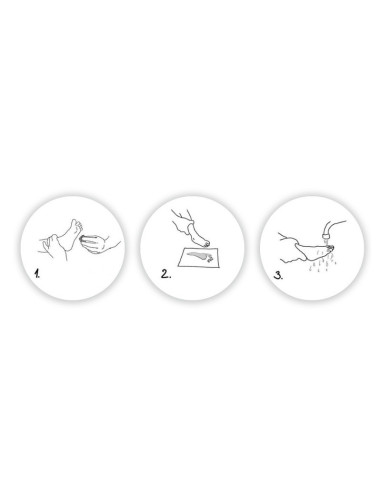 BN-90019,Petite&Mars - Cerneala pentru amprente mulaj, Utilizare multipla, Baby Dab, Unisex, Gri BN-90019,Petite&Mars - Cerneala pentru amprente mulaj, Utilizare multipla, Baby Dab, Unisex, Gri