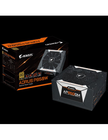 Sursa Modulara Gigabyte GP-AP850GM, 80 Plus Gold, Eff. 90%