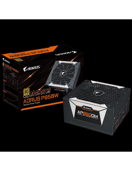 Sursa Modulara Gigabyte GP-AP850GM, 80 Plus Gold, Eff. 90%